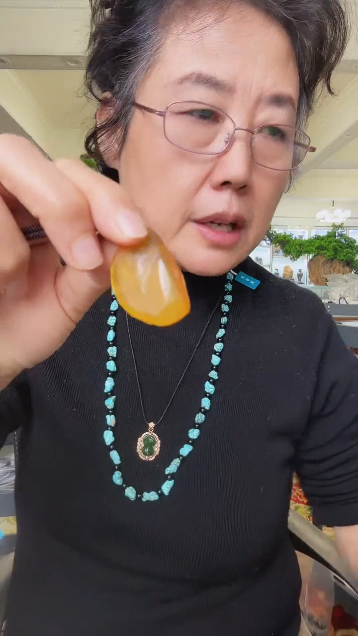 琥珀吊坠(不含链)未镶嵌悠*1