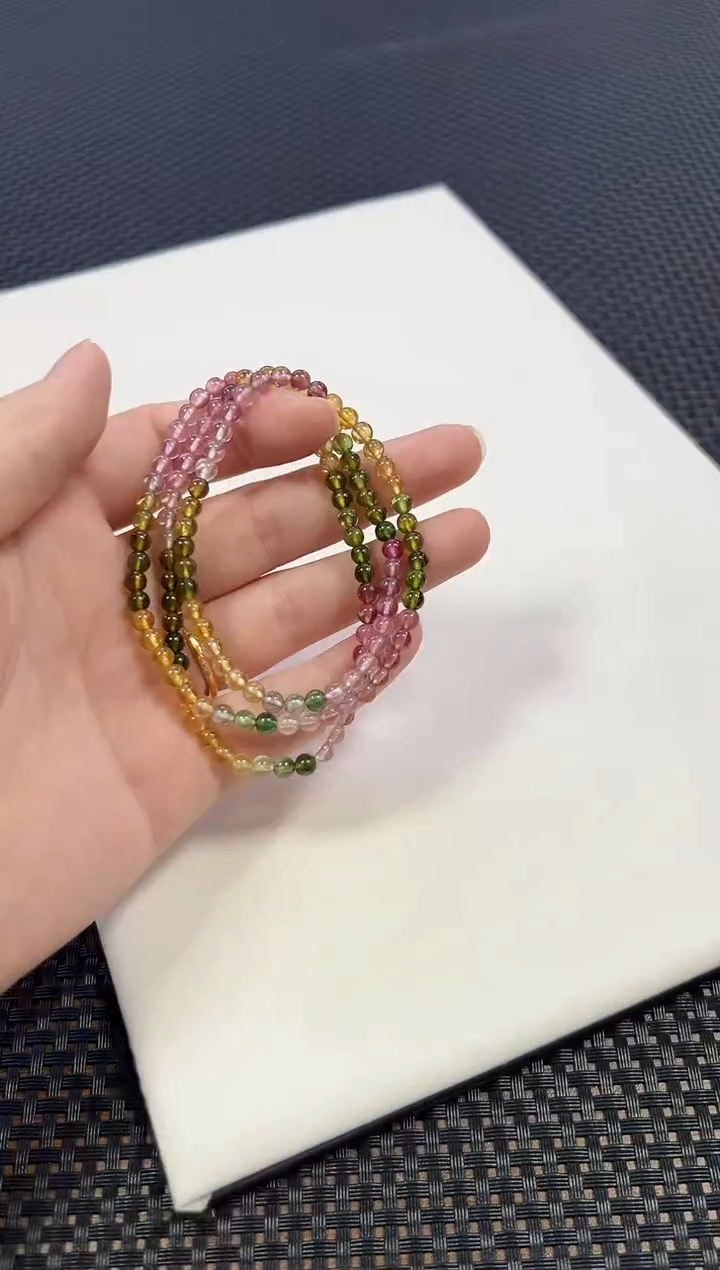 项链未镶嵌碧玺约4mm（多样性发一件）405