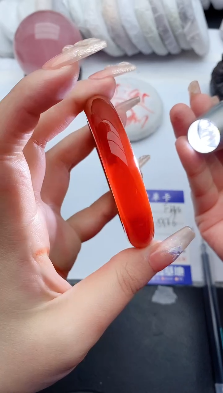 【闪购商品】石英质玉手镯合金F344+55/56