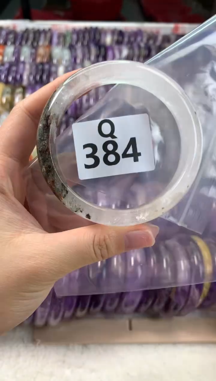 【闪购商品】水晶水晶手镯Q未镶嵌384-64