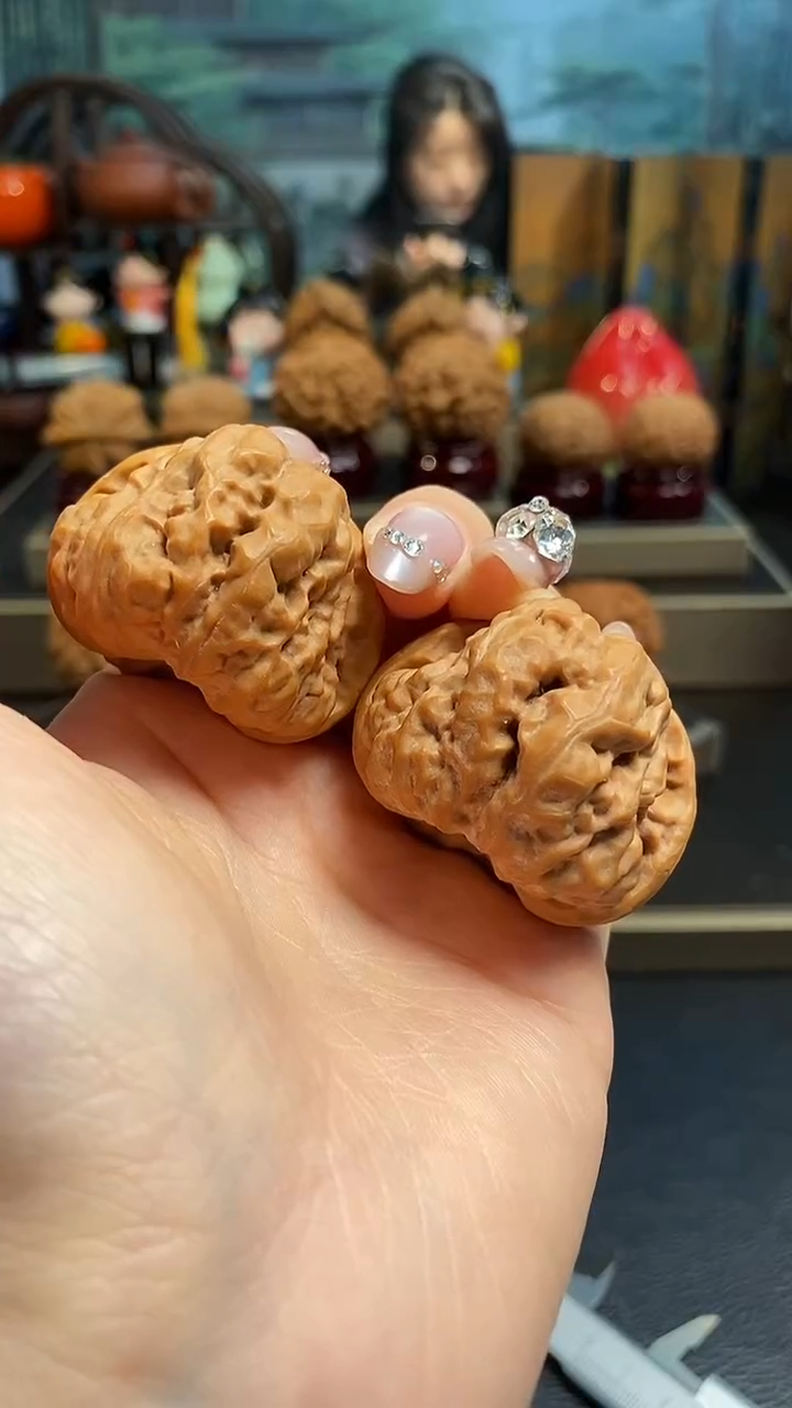 【闪购商品】文玩核桃吊坠F833蛤蟆头41