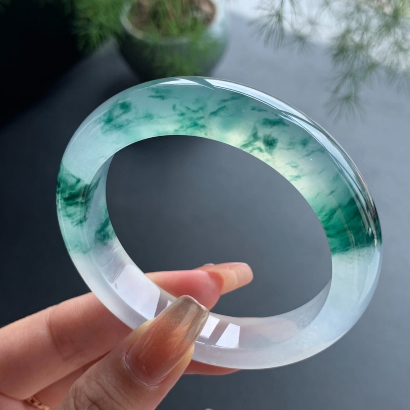 缅甸翡翠手镯定制
