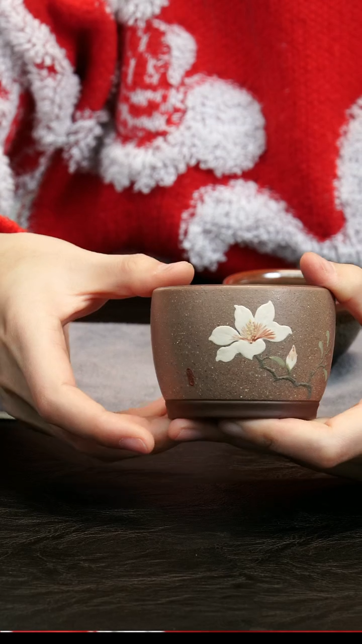 【闪购商品】紫砂茶壶主人杯粉浆80毫升