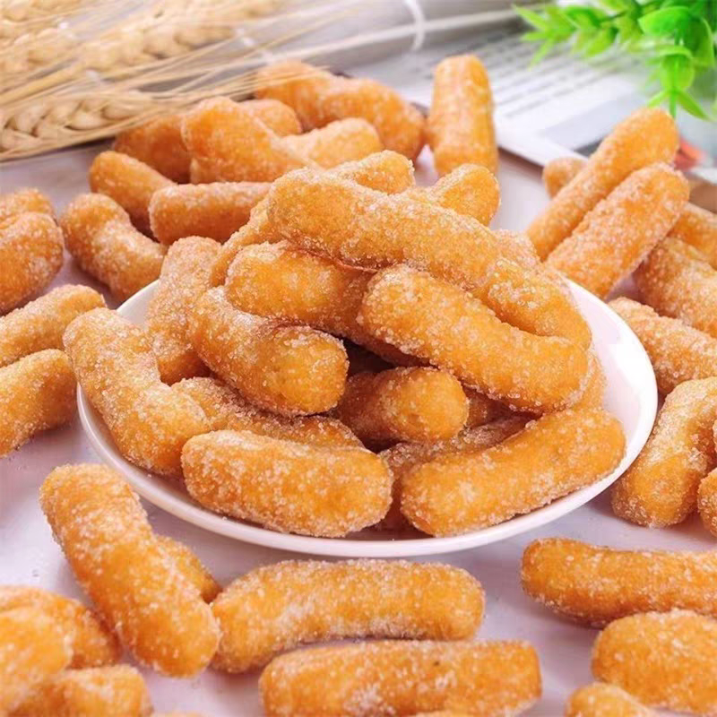 【拍一发三袋】老式江米条香甜酥脆现做现发小时候的味道