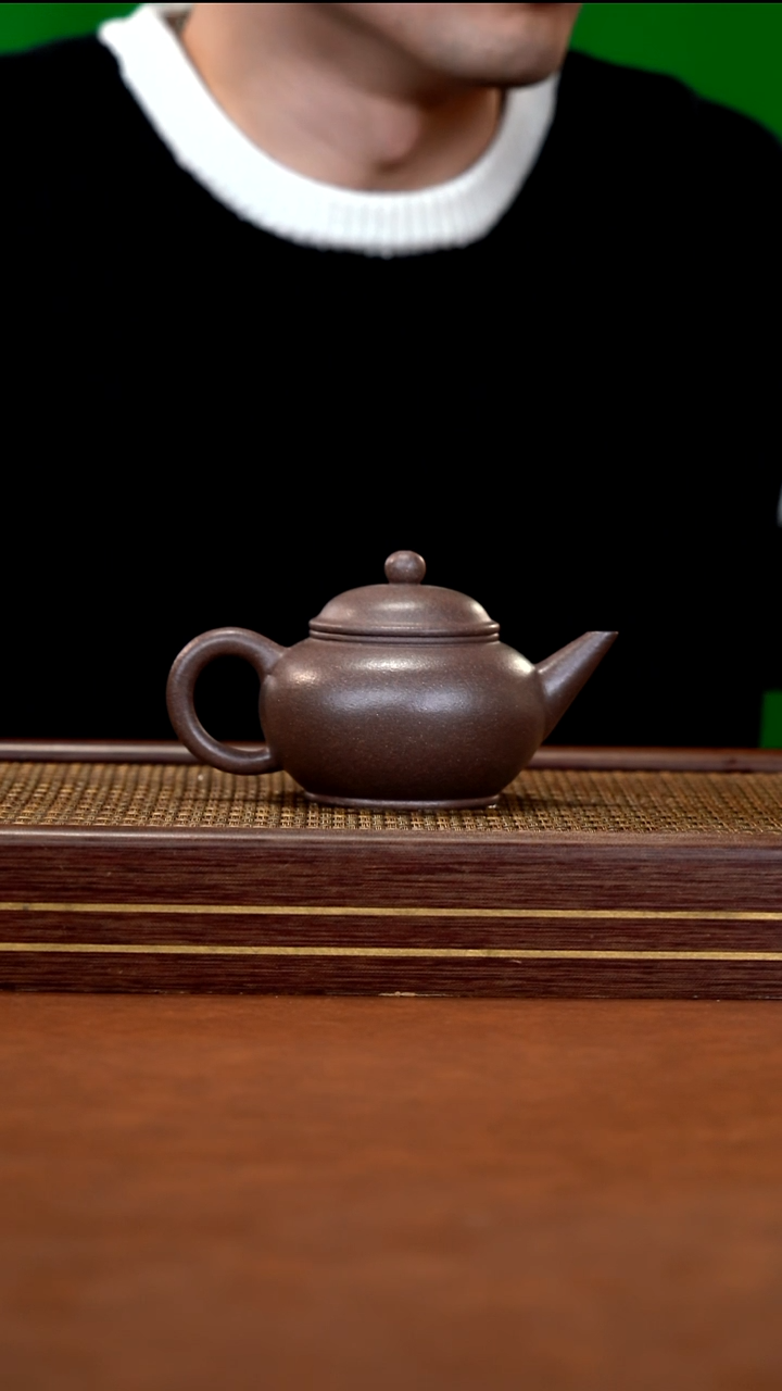 茶壶紫砂JF    全砂桃花泥    水平    200cc