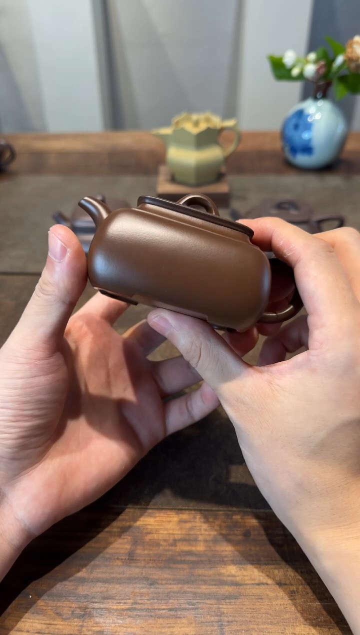 茶壶紫砂无*愁长四方 紫砂壶