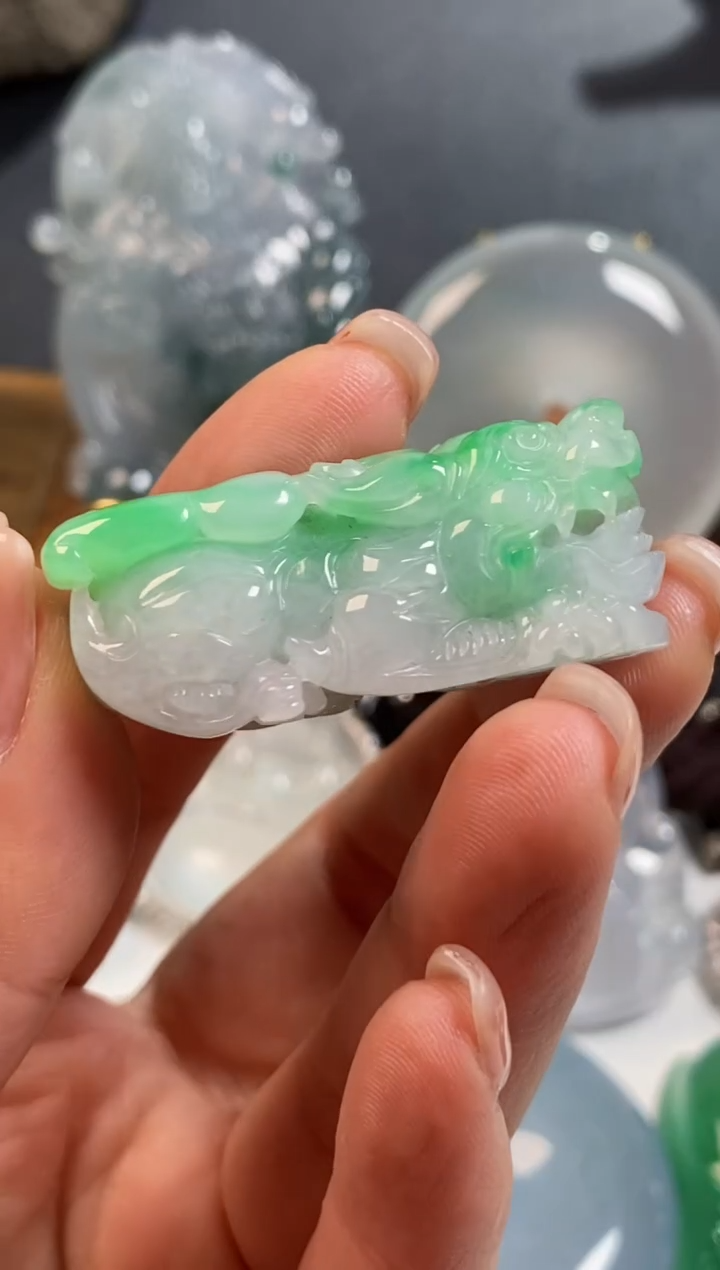 【闪购商品】翡翠颈饰未镶嵌翡翠貔貅吊坠