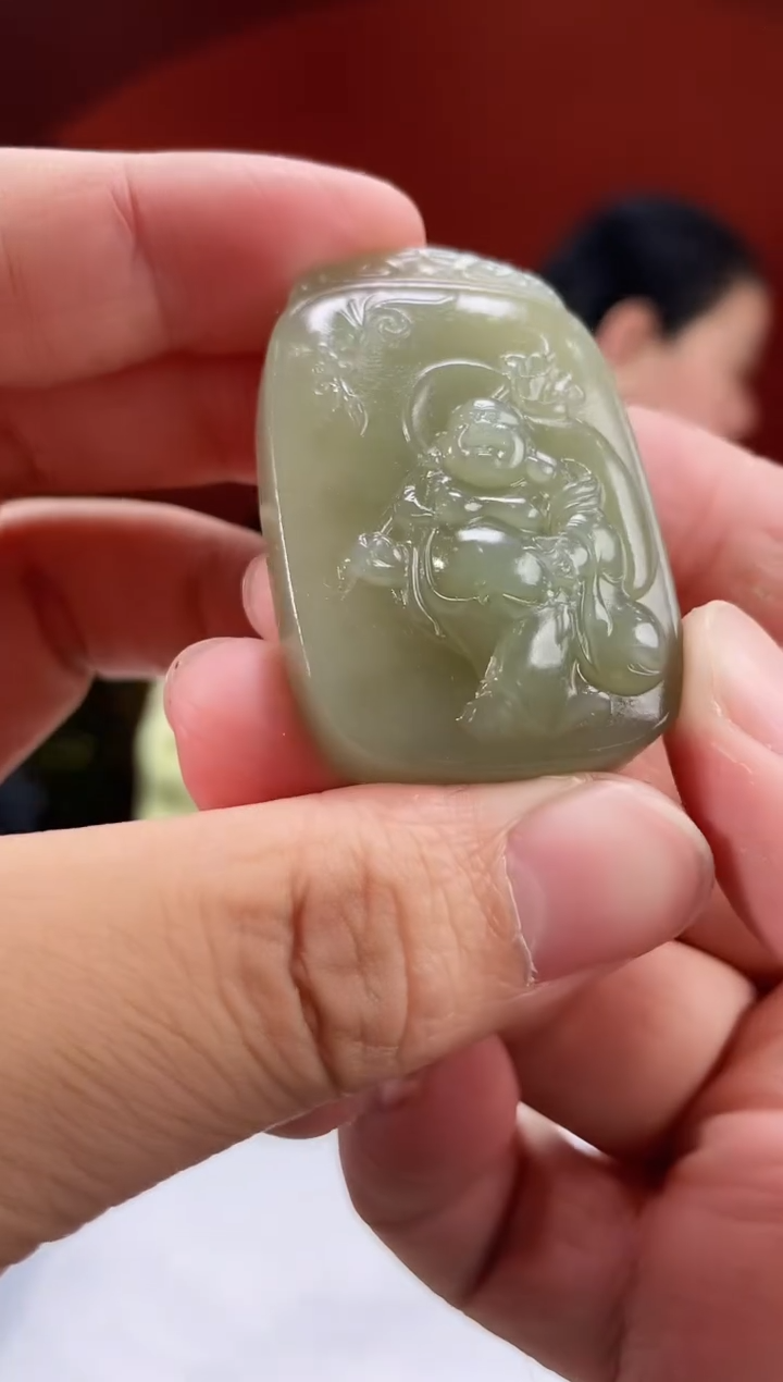 【闪购商品】定制和田玉多样性发货拍一发一03074