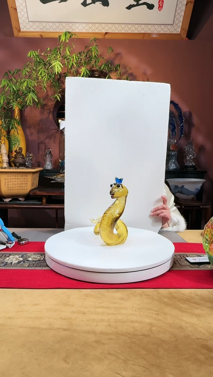 【闪购商品】琉璃手工艺品巳升升