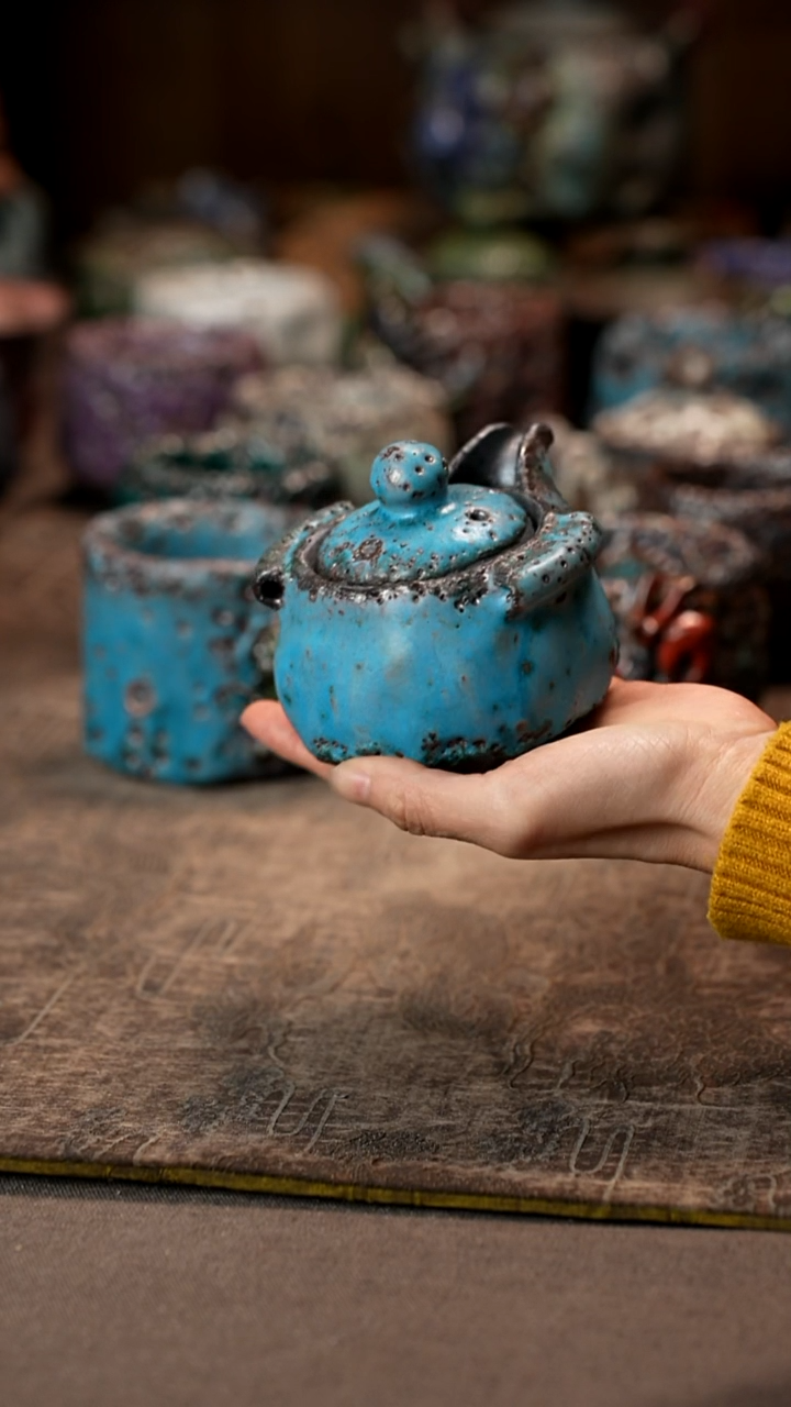 ^****姐景德镇柴烧志野杯