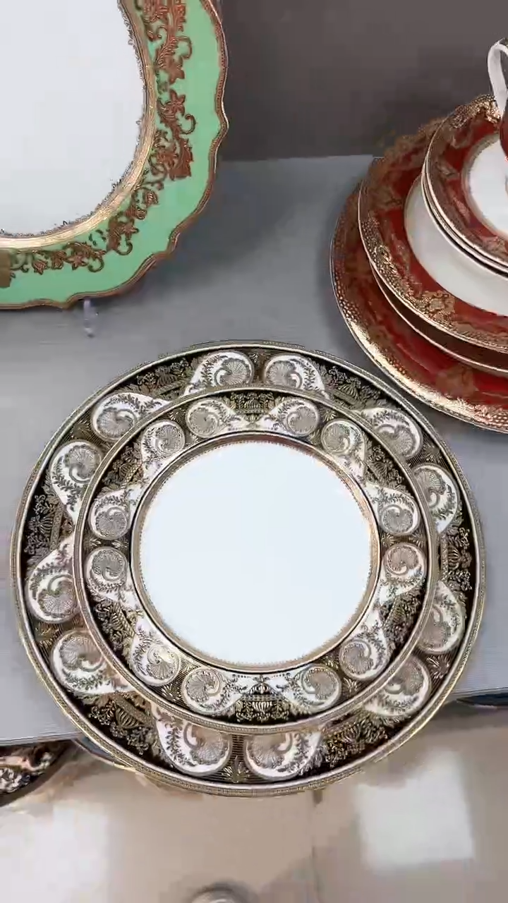 【闪购商品】瓷片10.5英寸+7.5英寸骨碟