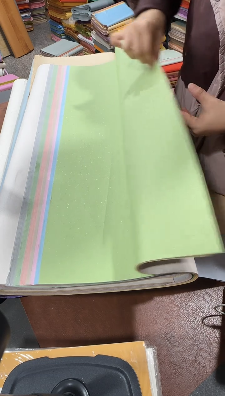四尺50张十色山桠皮真银