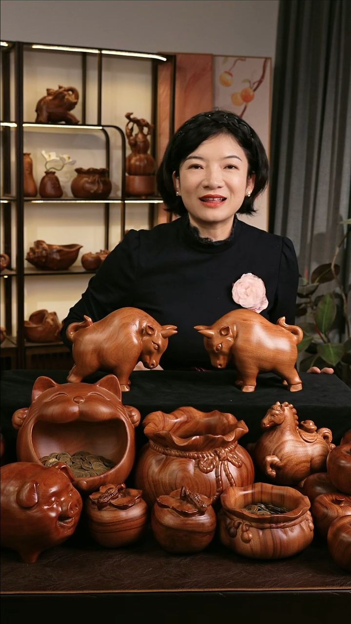 木MB079-1萌牛摆件微瑕福利随缘发其一