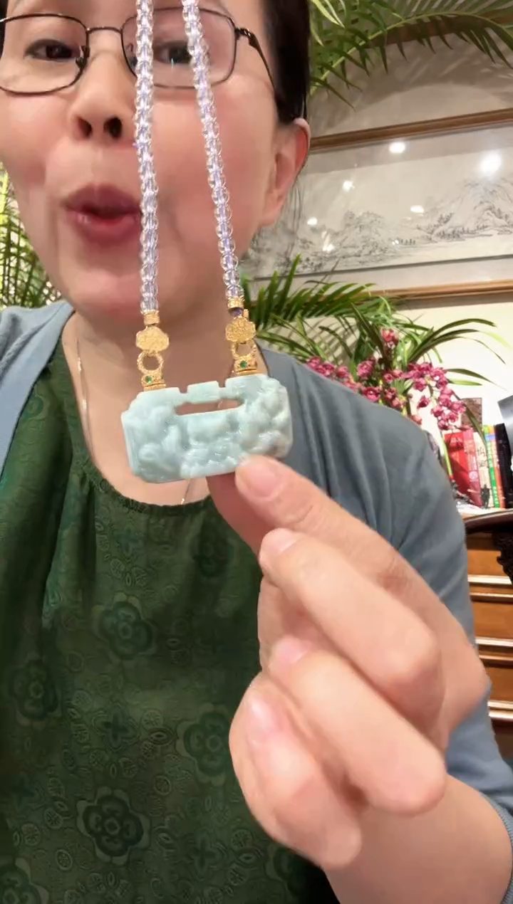 【闪购商品】翡翠颈饰未镶嵌国风