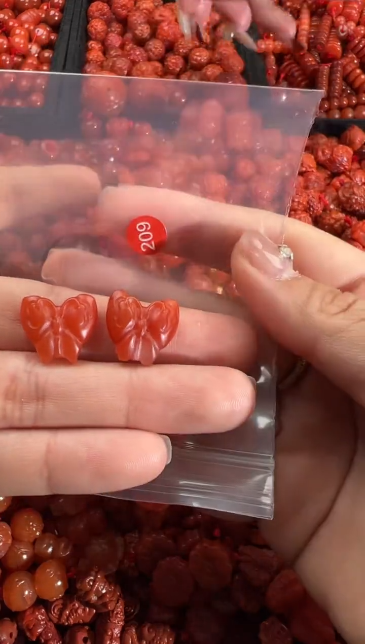 【闪购商品】南红玛瑙颈饰未镶嵌3