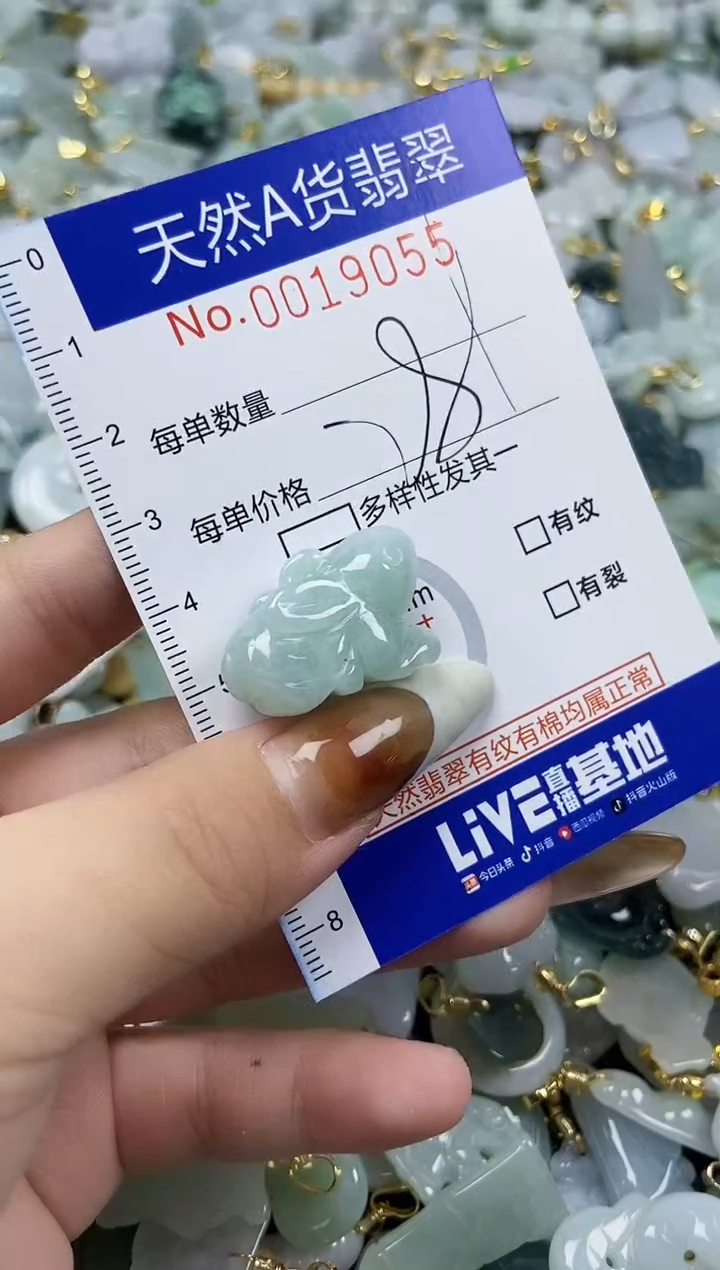 【闪购商品】翡翠颈饰未镶嵌天然A货翡翠