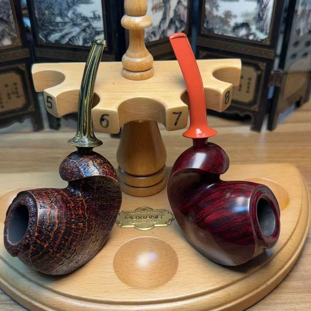 374纯手工石楠木烟斗