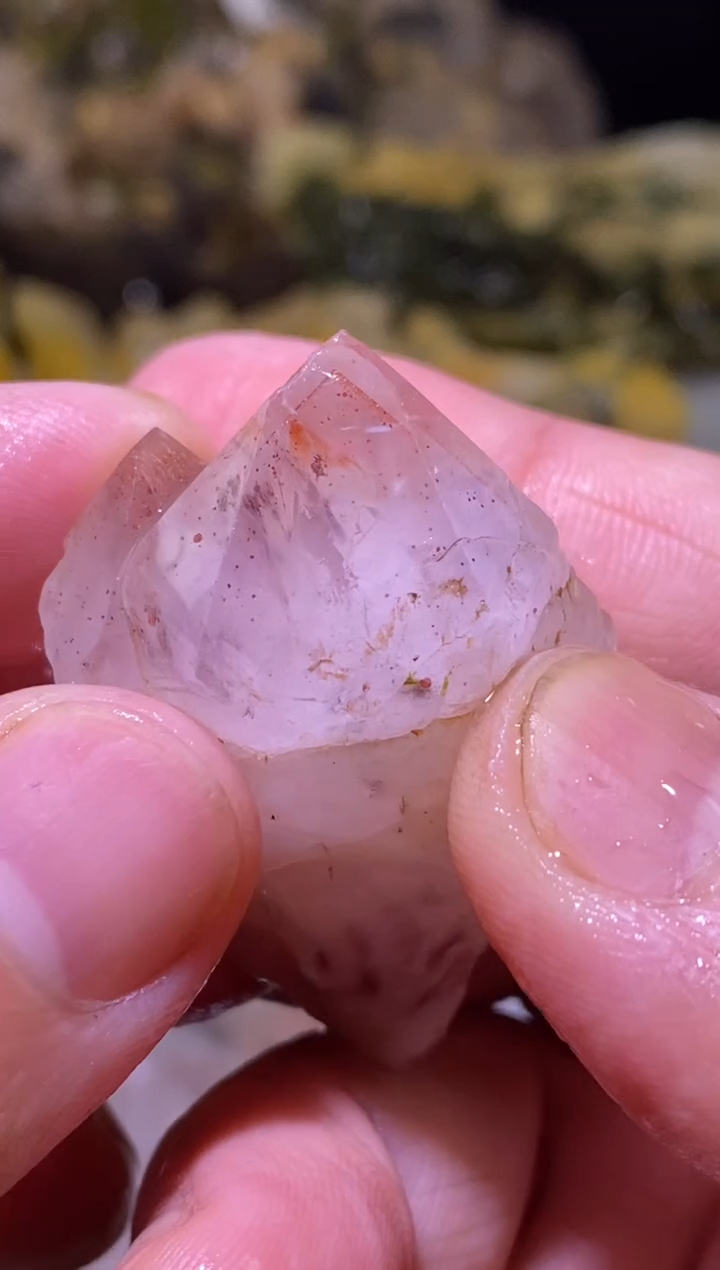 未镶嵌珠宝半成品水晶136号28g四川美姑超七花园水晶
