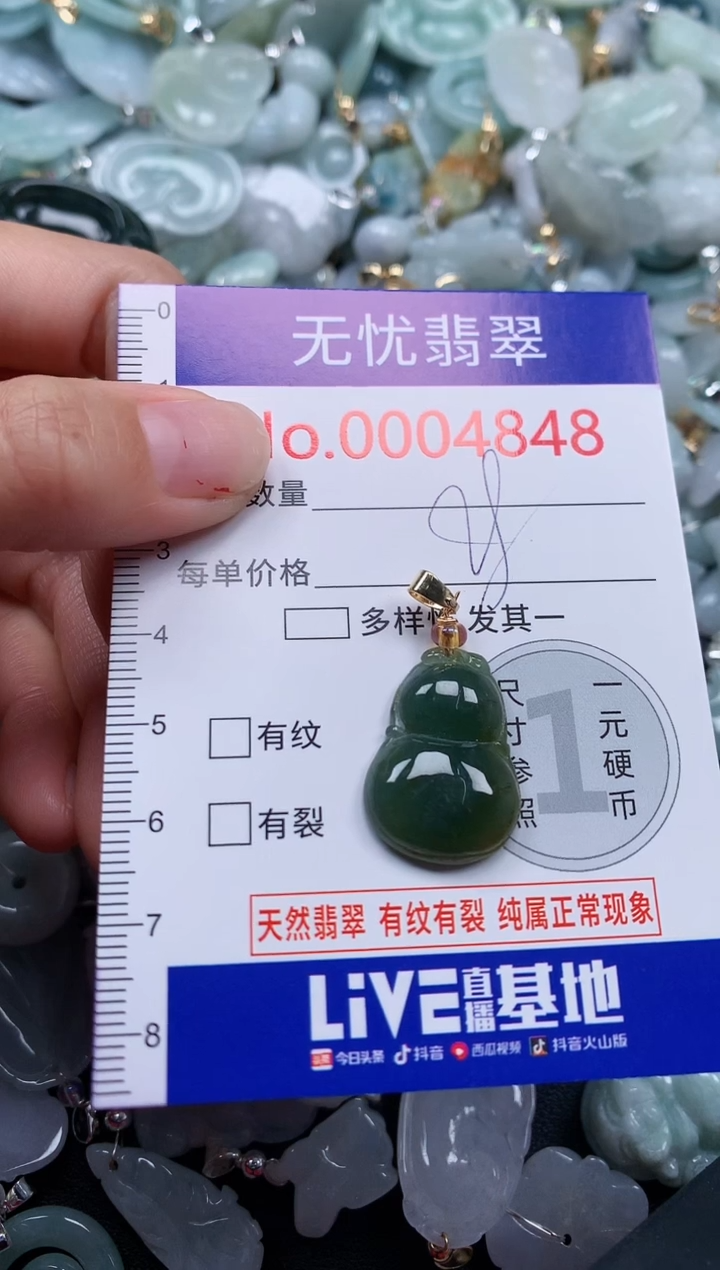 颈饰未镶嵌翡翠4848