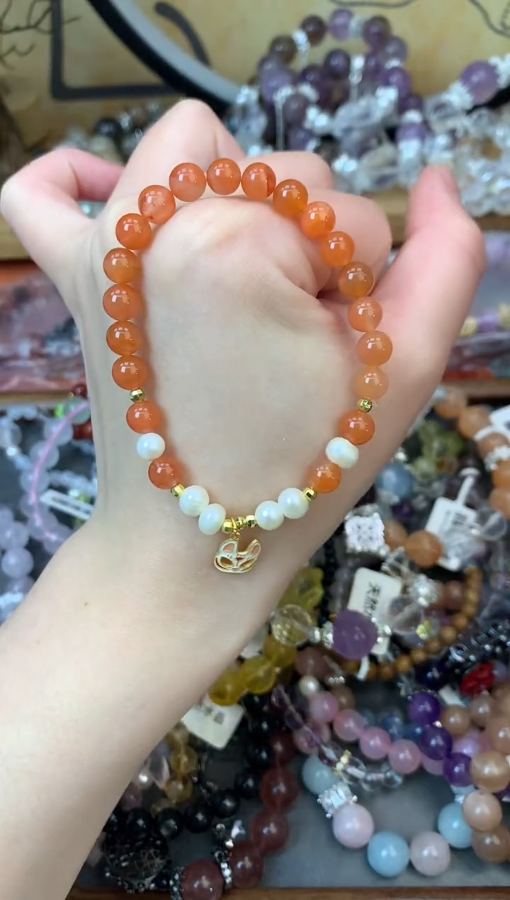 【闪购商品】玛瑙手饰未镶嵌1361手串