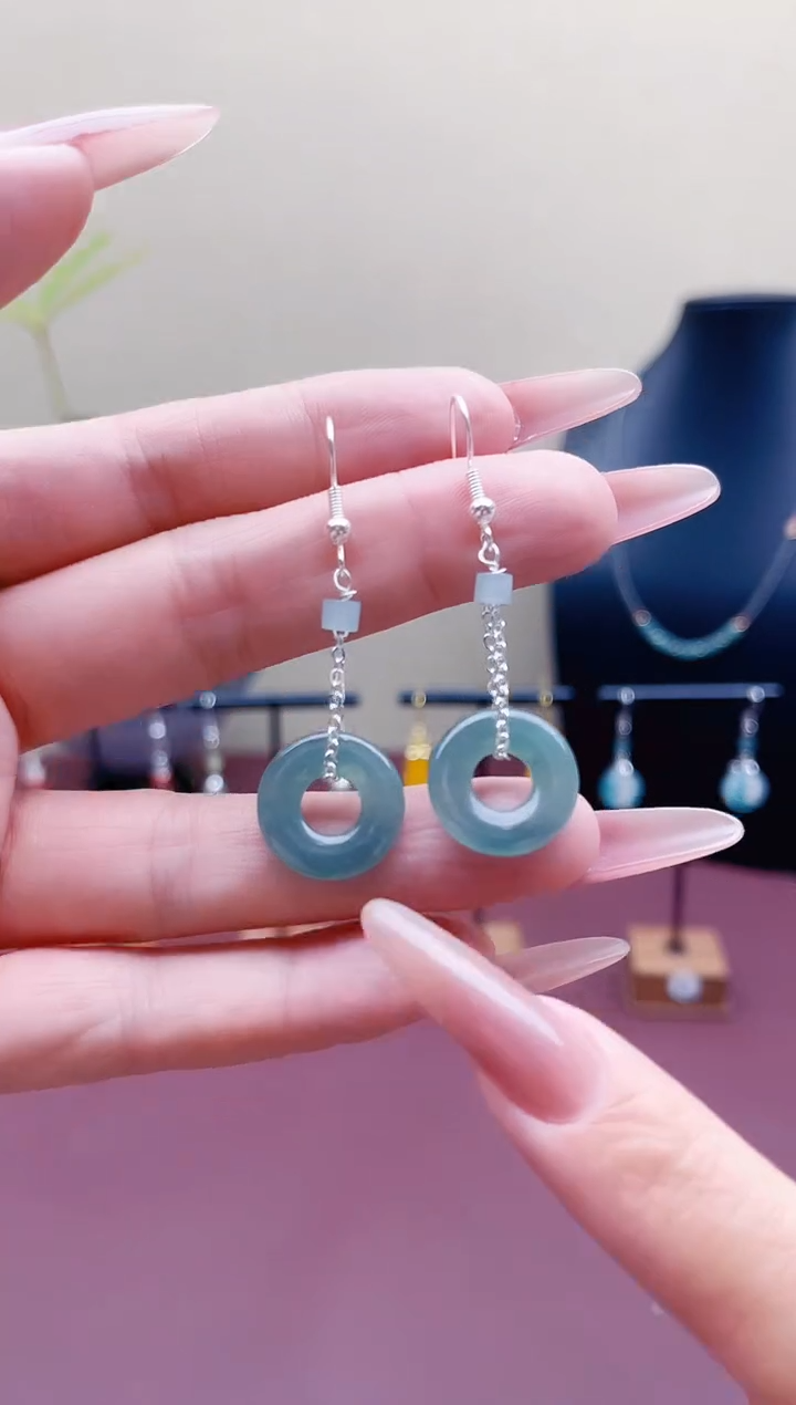 未镶嵌翡翠耳饰16A00000