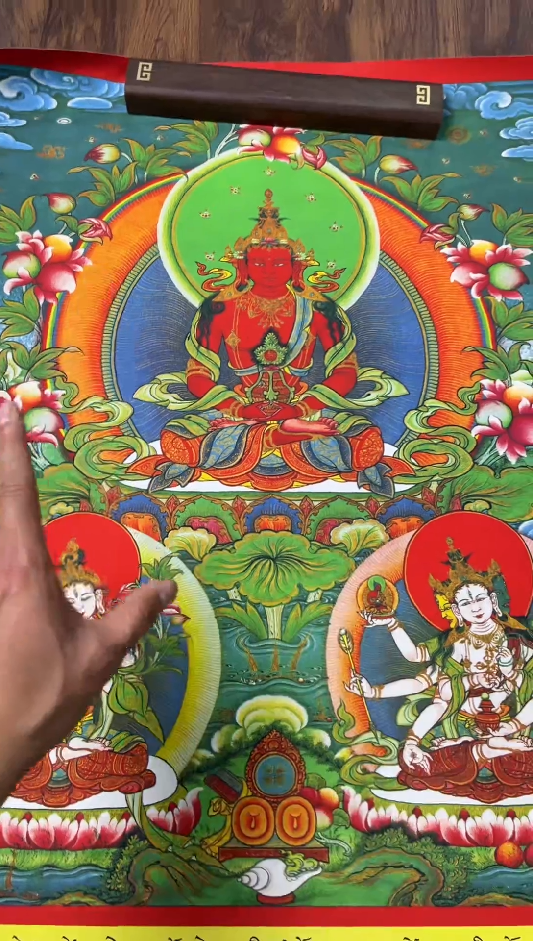 卷轴画老三的唐卡tk16