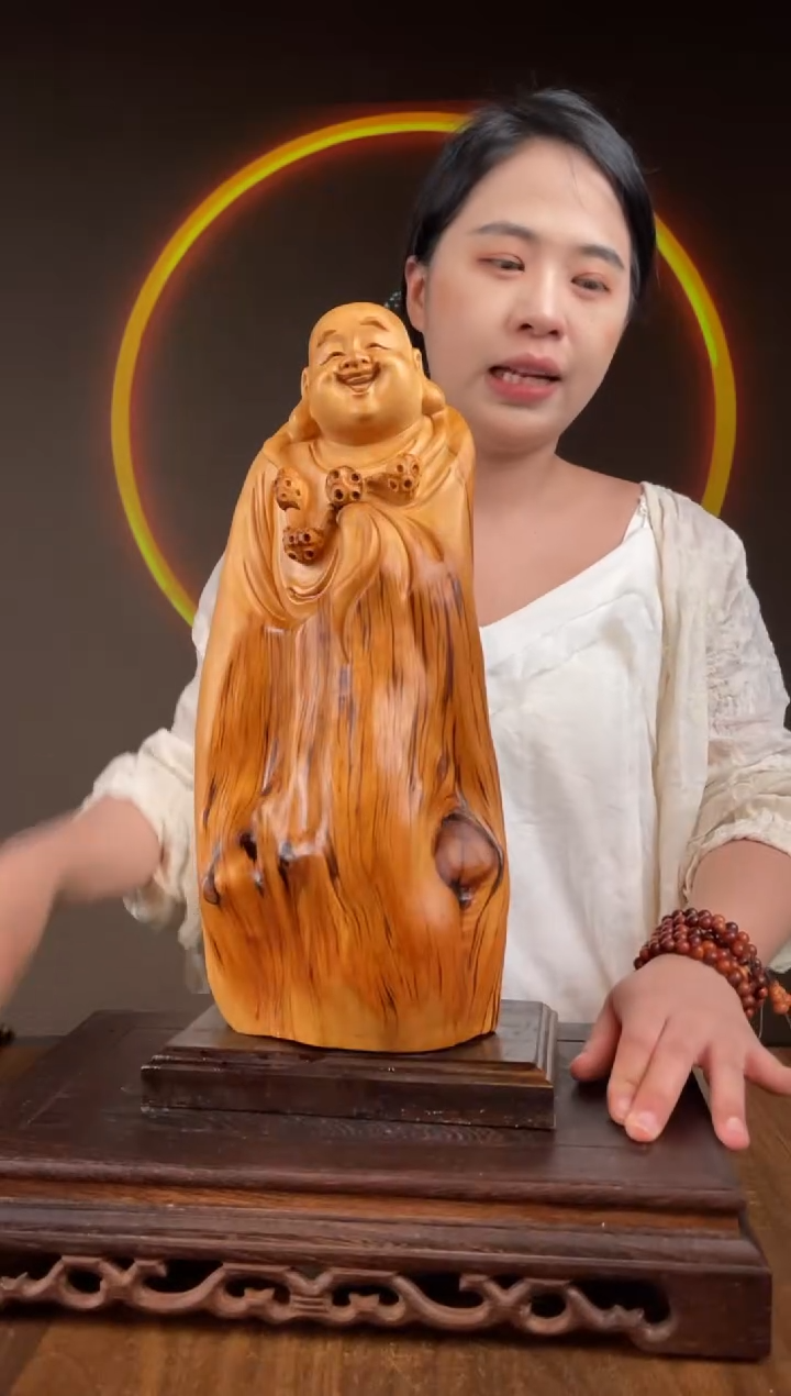 柏木（崖柏）手工摆件,先抢先得! 编号357