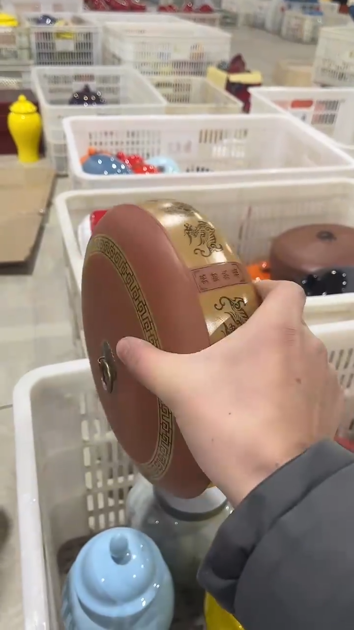 【闪购商品】摆件陶瓷茶叶罐储物罐