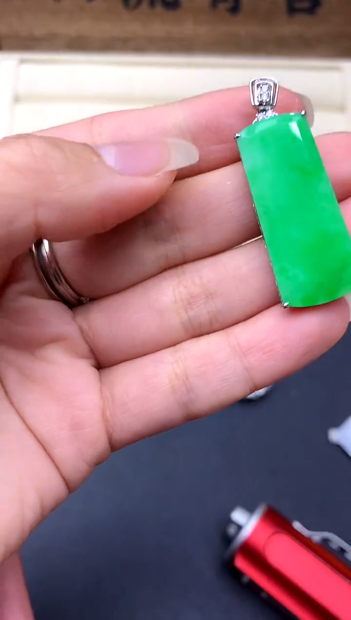 【闪购商品】翡翠颈饰18K金镶嵌465-中国好珍宝