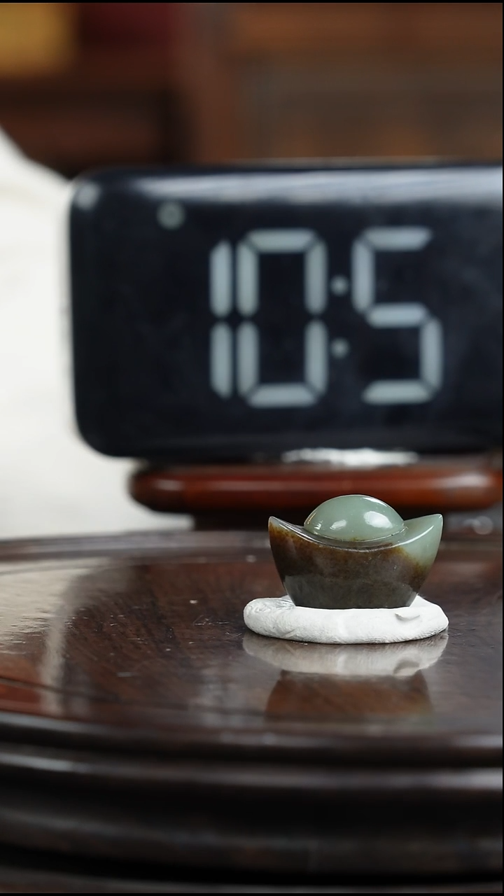 未镶嵌和田玉挂件用****4和田玉元宝