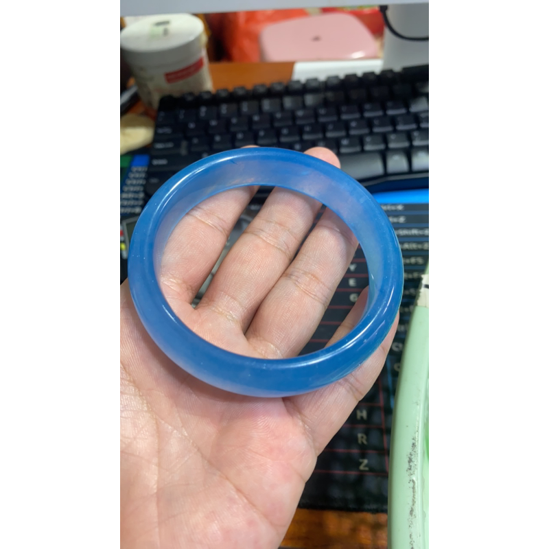 D 622 冰蓝车轮手镯