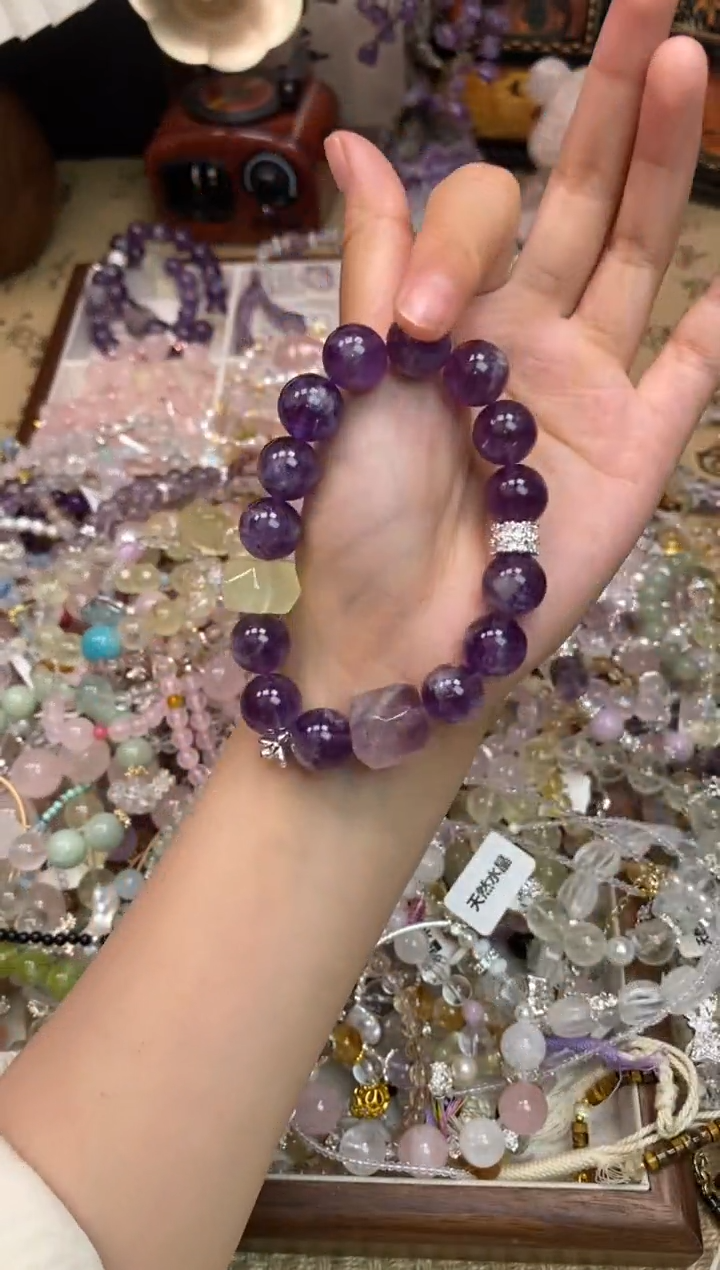 水晶手链未镶嵌254手串