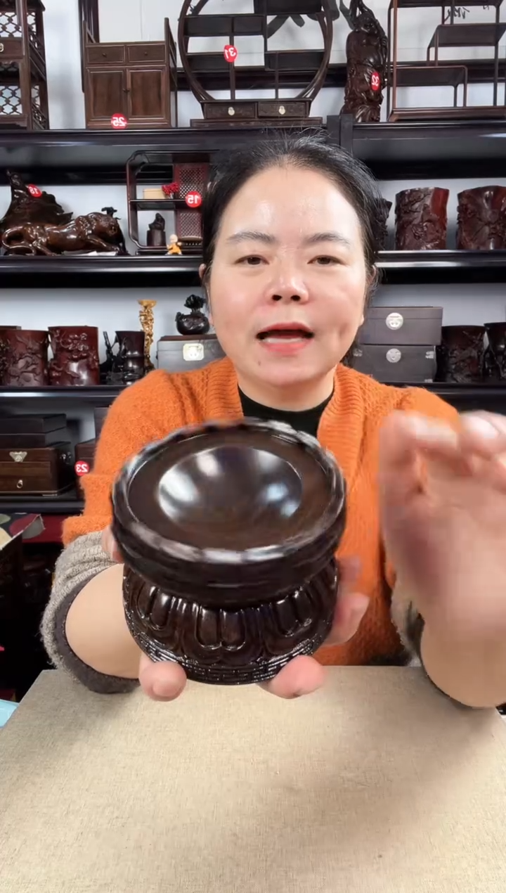 木老李红木工艺品小转