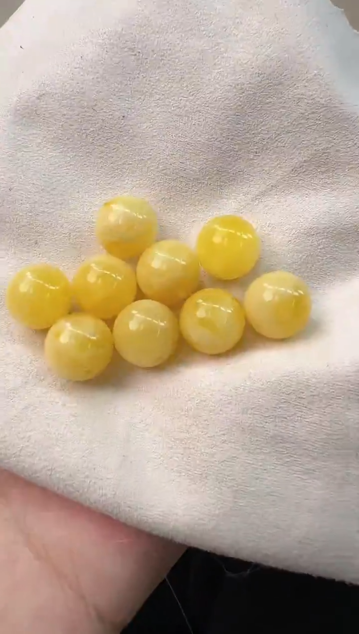 裸石蜜蜡未镶嵌蜜蜡单株多样性发货发其一（11mm）