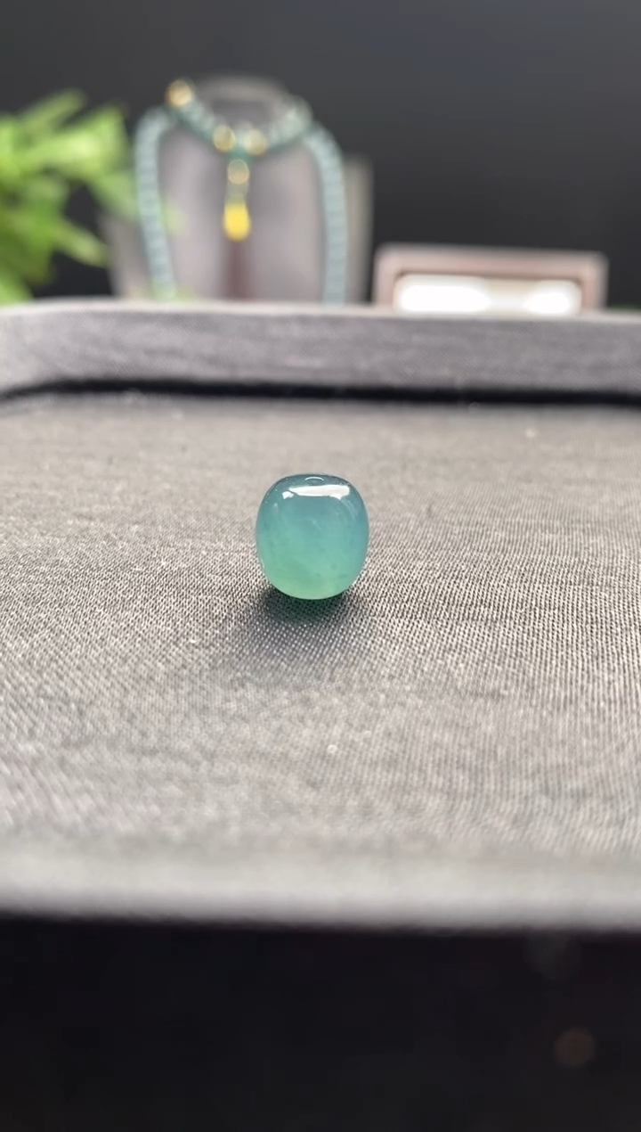 未镶嵌手链翡翠散珠卡10mm左右老型珠