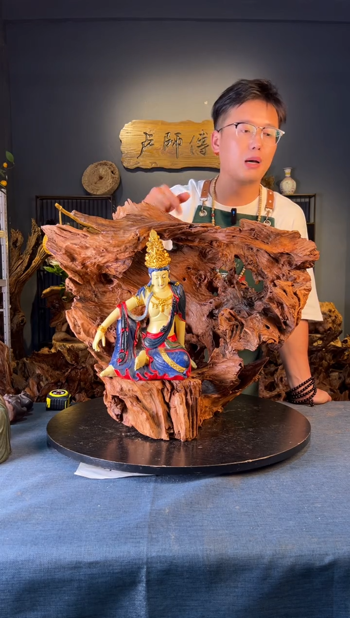 木卢师傅根艺作品（不包含人物摆件）