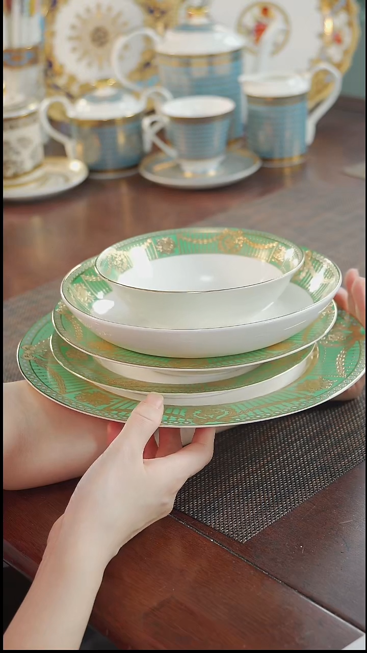 瓷片十件套            
