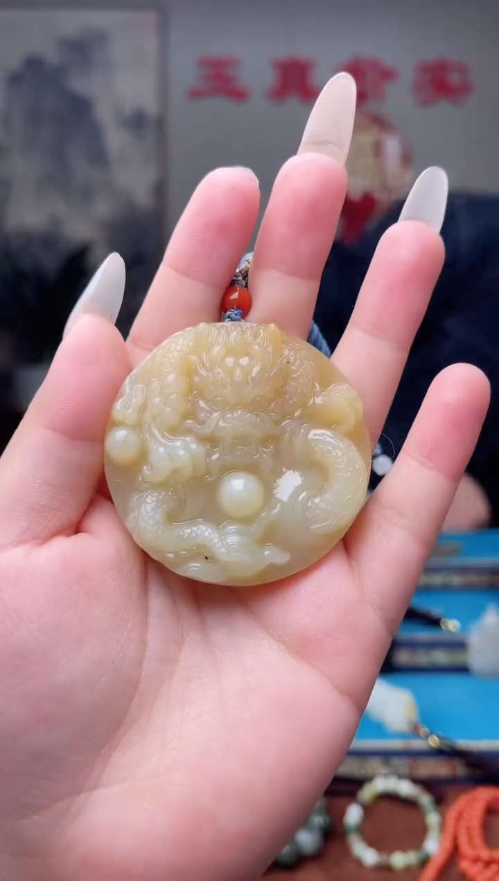 【闪购商品】和田玉挂件未镶嵌1
