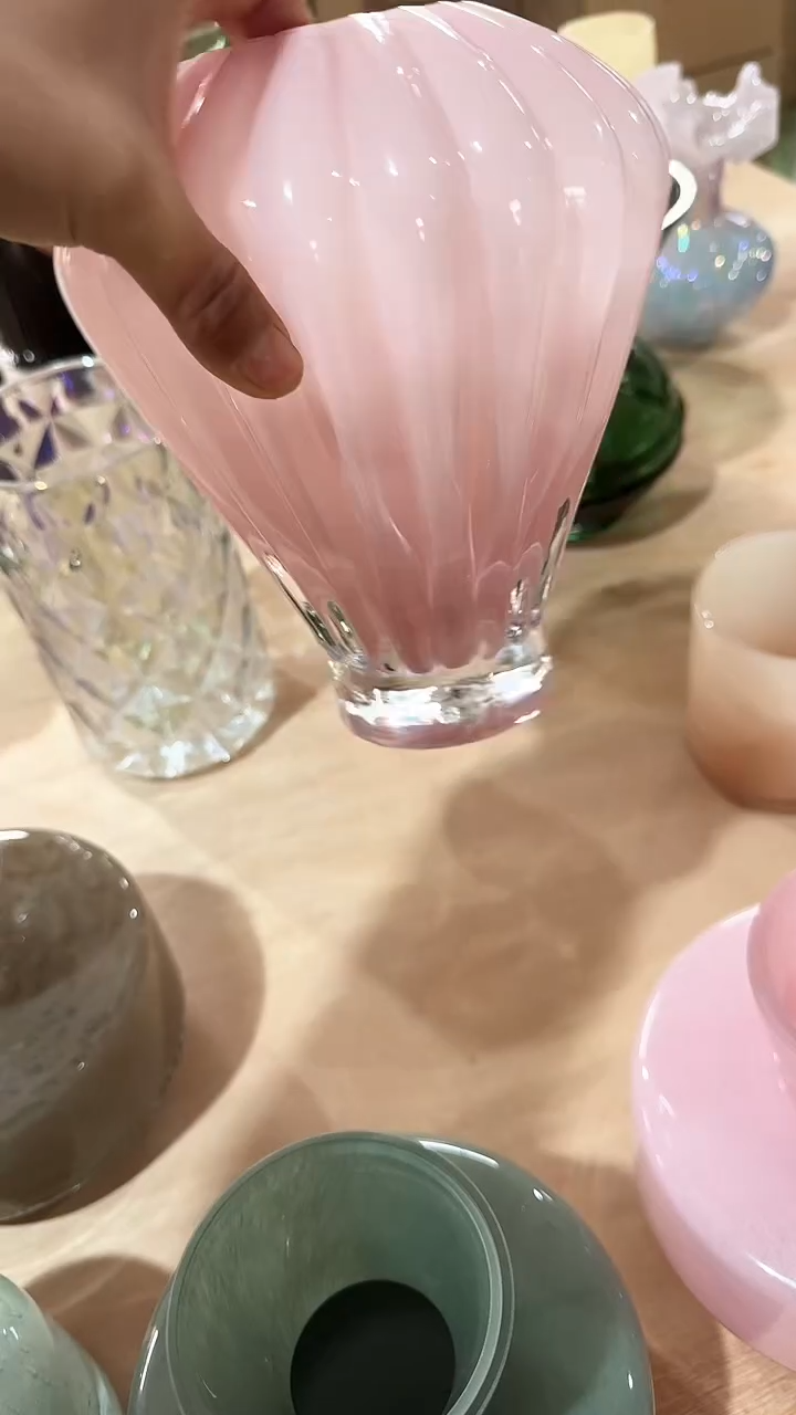 【闪购商品】玻璃粉色热气球