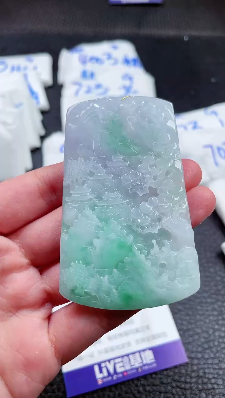 【闪购商品】翡翠未镶嵌颈饰00002027
