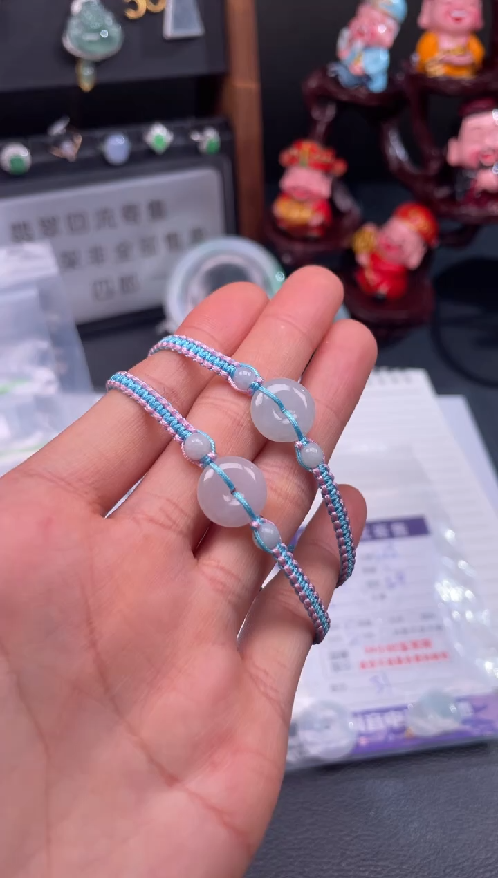 【闪购商品】翡翠颈饰未镶嵌手绳