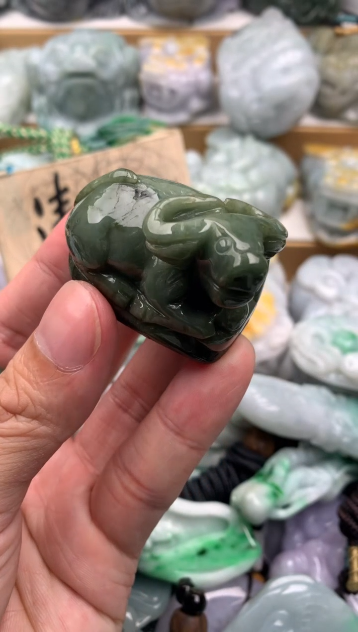 吊坠(不含链)未镶嵌翡翠1