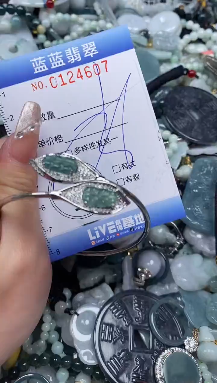 【闪购商品】翡翠颈饰未镶嵌闪购0124607多样性发其一