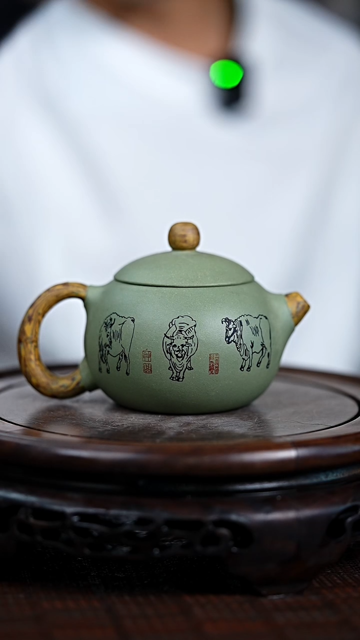 茶壶紫砂宜兴知衍传器原矿全手5