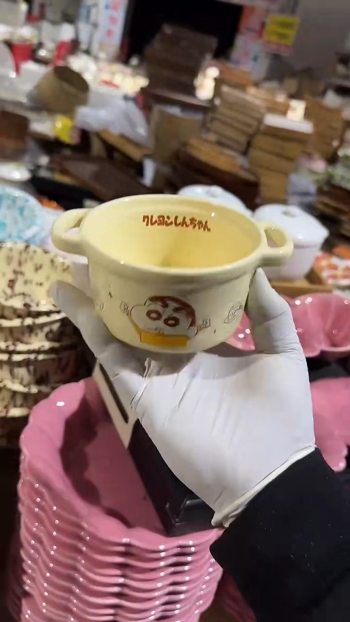 陶瓷双耳碗微瑕 凑满20元包邮