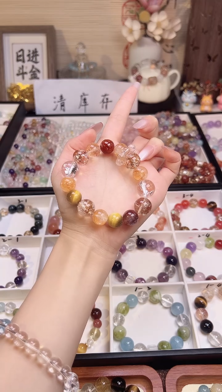 未镶嵌手串水晶1