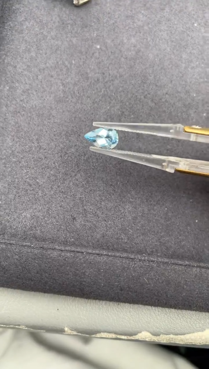 裸石海蓝宝石1ct海蓝宝 定制 GE