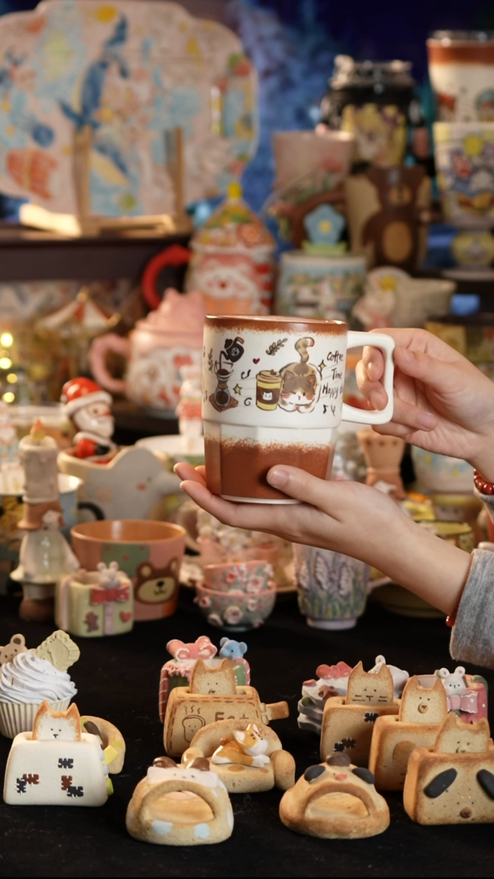 其他陶景德镇釉下彩手绘设计师款陶瓷