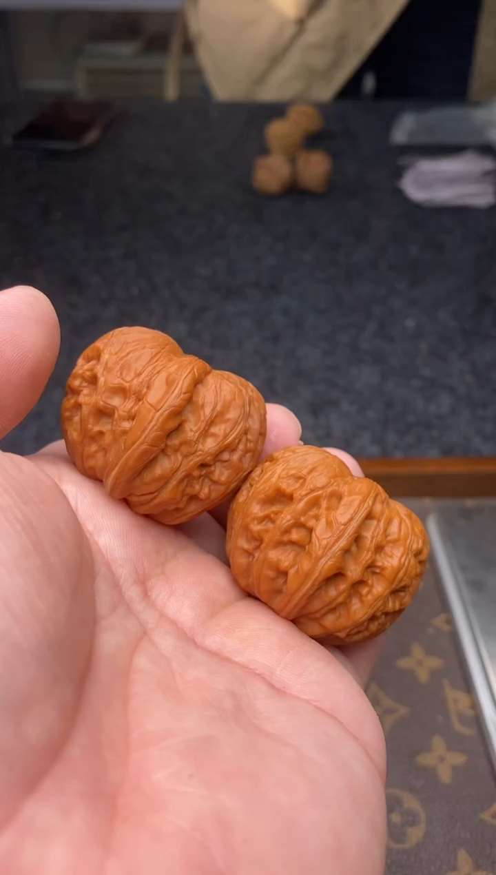 把件文玩核桃B166号41尺元宝