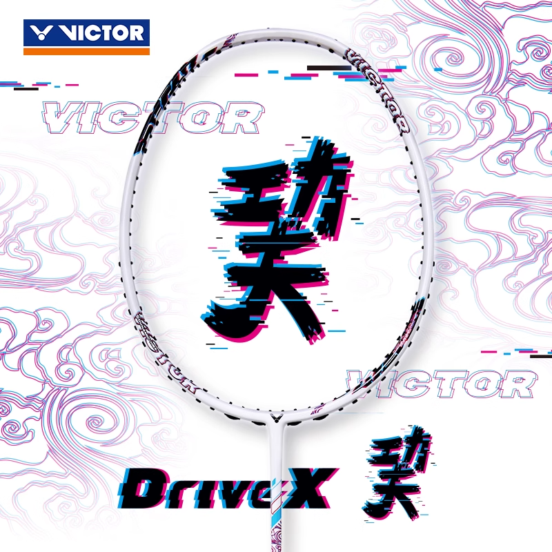 威克多VICTOR胜利羽毛球拍超轻DX巭驭功夫全面型碳素球拍功夫
